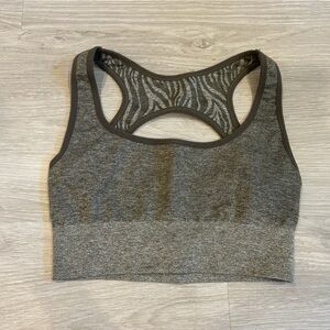 NVGTN Gray Sports Bra